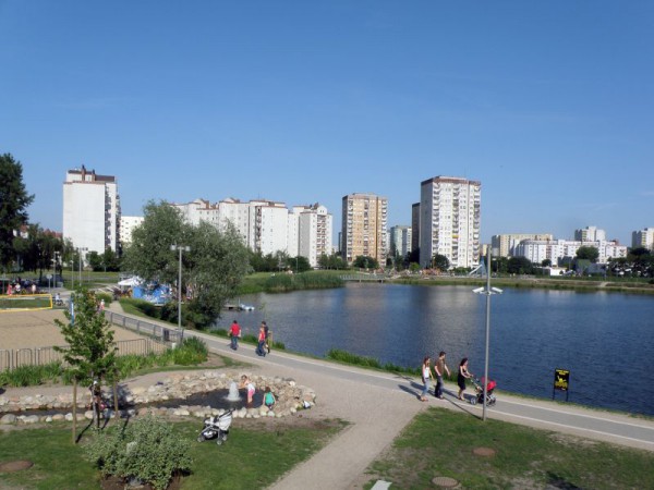 Tak wygląda Balaton na Gocławiu / fot. Alina Zienowicz / Wikiepdia / licencja GNU
