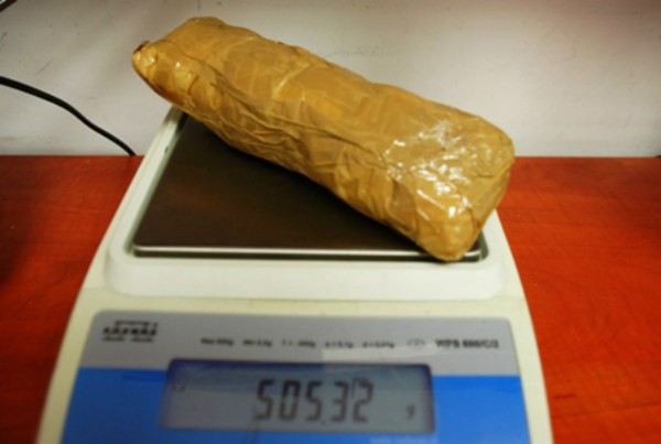 Pół kilo amfetaminy (brutto) / fot. policja